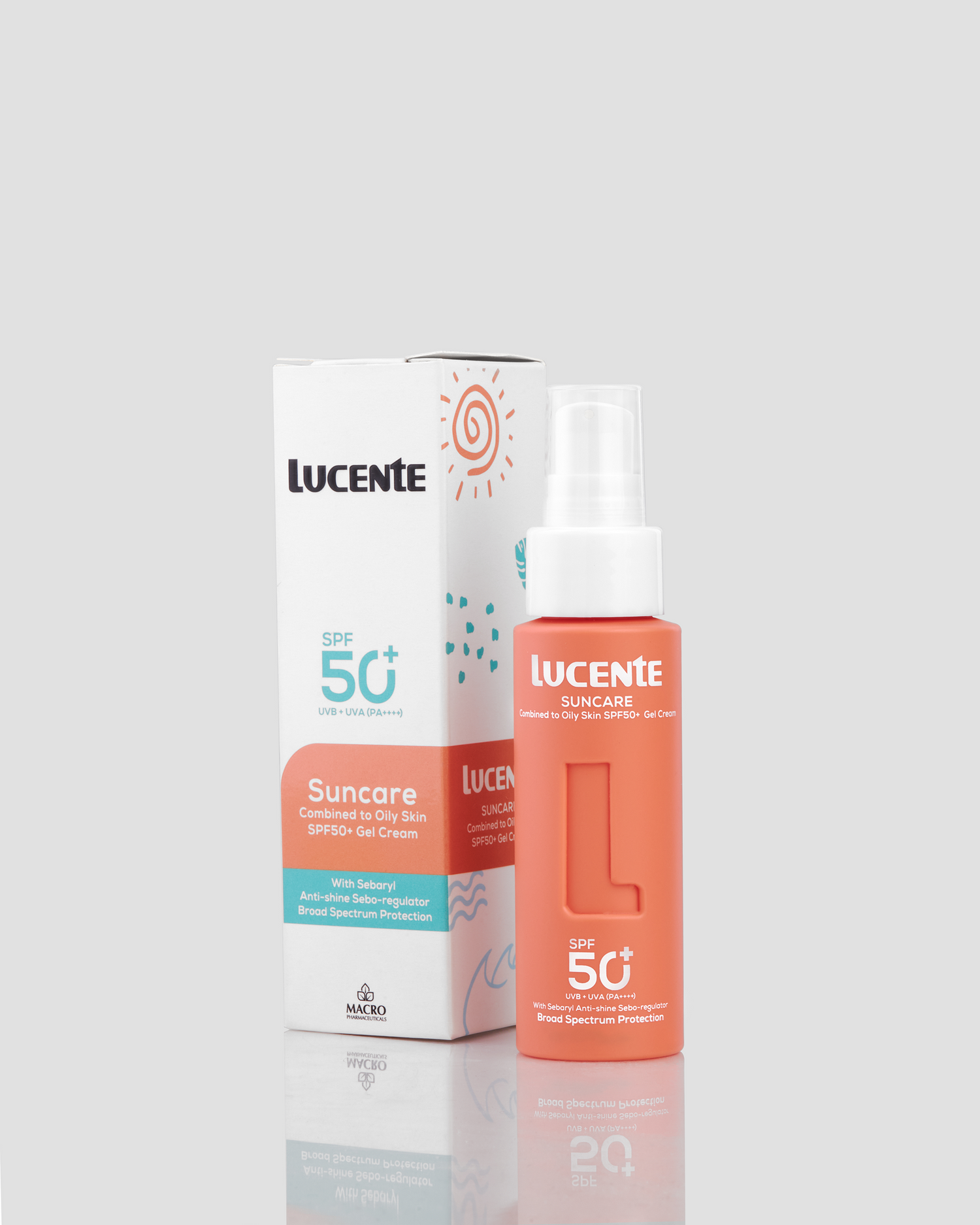 Lucente Suncare - Combined to Oily SPF 50+ -50Ml